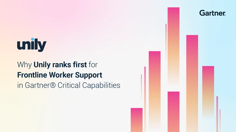 Why Unily ranks first for Frontline Worker Support in Gartner Critical Capabilities